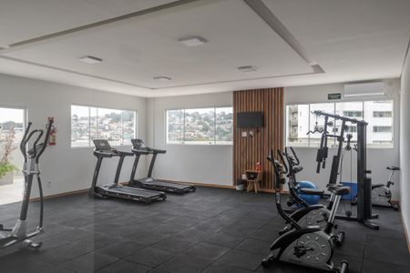 Apartamento à venda com 53m², 2 quartos e 2 vagas Apartamento à venda com 53m², 2 quartos e 2 vagasÁrea comum - Academia