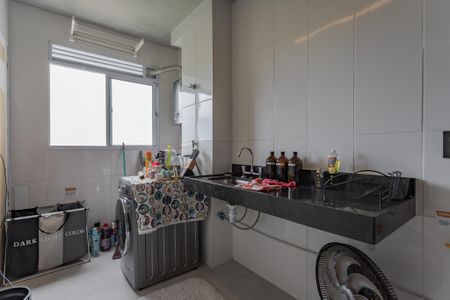 Apartamento à venda com 53m², 2 quartos e 2 vagas Apartamento à venda com 53m², 2 quartos e 2 vagasCozinha e Área de Serviço