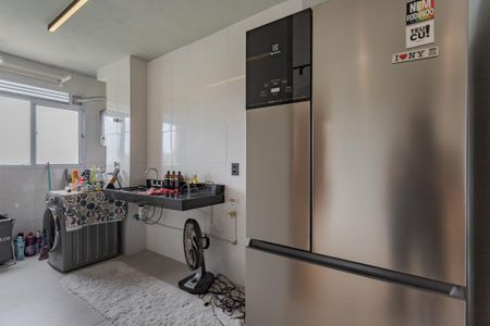 Apartamento à venda com 53m², 2 quartos e 2 vagas Apartamento à venda com 53m², 2 quartos e 2 vagasCozinha e Área de Serviço