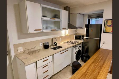 Cozinha de apartamento para alugar com 2 quartos, 85m² em Ipanema, Rio de Janeiro