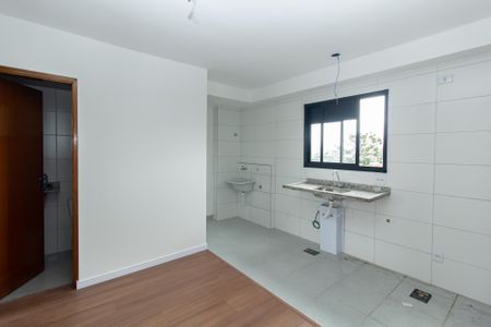 Sala-Cozinha de apartamento para alugar com 2 quartos, 38m² em Vila Cruzeiro, São Paulo