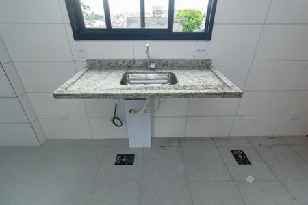 Apartamento para alugar com 38m², 2 quartos e sem vaga Apartamento para alugar com 38m², 2 quartos e sem vagaDetalhe da cozinha