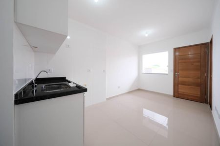 Sala/Cozinha de apartamento para alugar com 2 quartos, 35m² em Vila Guilhermina, São Paulo