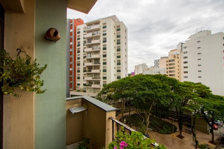 Varanda da sala de apartamento para alugar com 3 quartos, 160m² em Centro, Santo André