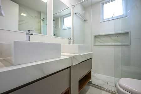 Apartamento à venda com 142m², 3 quartos e 2 vagasBanheiro da Suíte  3
