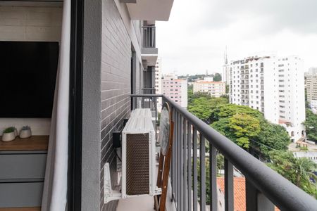 Varanda de apartamento à venda com 1 quarto, 27m² em Perdizes, São Paulo