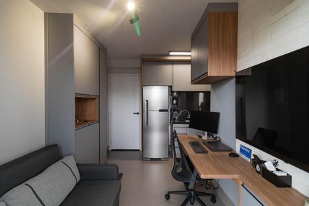 Sala de apartamento à venda com 1 quarto, 27m² em Perdizes, São Paulo