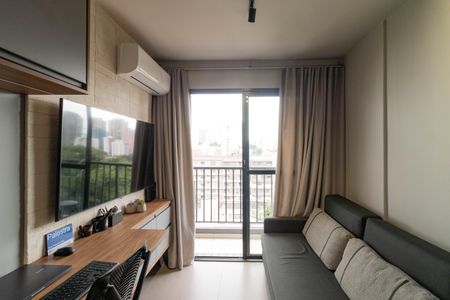 Sala de apartamento à venda com 1 quarto, 27m² em Perdizes, São Paulo