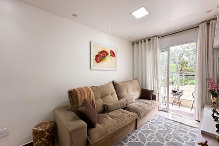 Sala de apartamento à venda com 3 quartos, 77m² em Vila Margarida, São Bernardo do Campo