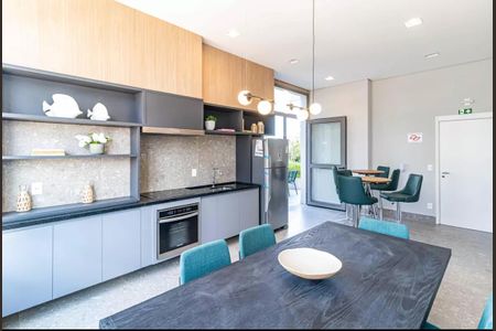 Studio para alugar com 29m², 1 quarto e sem vagaÁrea comum - Salão de festas