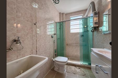 Suíte - banheiro de apartamento para alugar com 1 quarto, 36m² em Copacabana, Rio de Janeiro