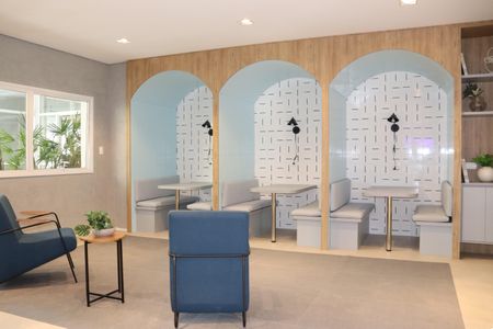 Studio à venda com 24m², 1 quarto e sem vagaCoworking