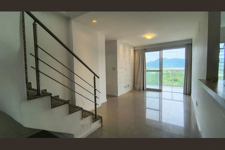 Sala de apartamento à venda com 4 quartos, 180m² em Recreio dos Bandeirantes, Rio de Janeiro