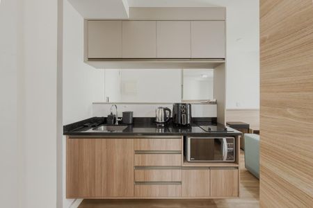 Studio para alugar com 31m², 1 quarto e 1 vaga Studio para alugar com 31m², 1 quarto e 1 vagaCozinha