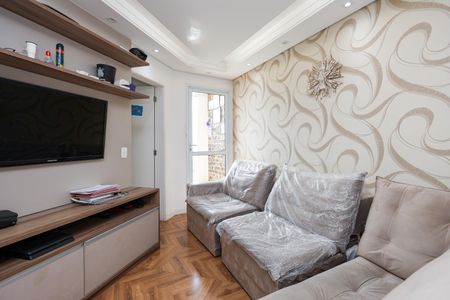 Sala de apartamento à venda com 2 quartos, 52m² em Jardim Monte Alegre, Taboão da Serra