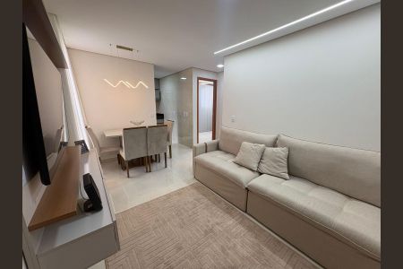 Sala de apartamento à venda com 2 quartos, 50m² em Chacaras Reunidas Santa Terezinha, Contagem
