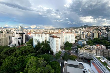 Vista do Quarto de kitnet/studio à venda com 1 quarto, 45m² em Santa Efigênia, Belo Horizonte