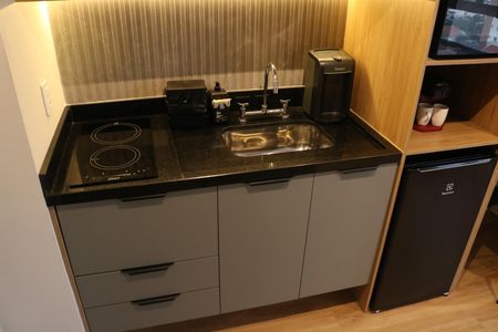 Studio à venda com 30m², 1 quarto e sem vagaCozinha