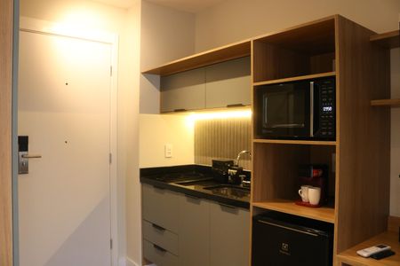 Studio à venda com 30m², 1 quarto e sem vagaCozinha