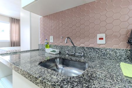 Studio para alugar com 30m², 1 quarto e sem vagaCozinha