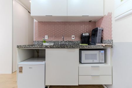 Studio para alugar com 30m², 1 quarto e sem vagaCozinha