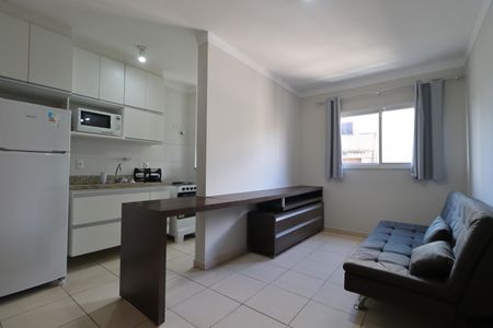 Sala de apartamento para alugar com 1 quarto, 39m² em Jardim Nova Alianca, Ribeirão Preto