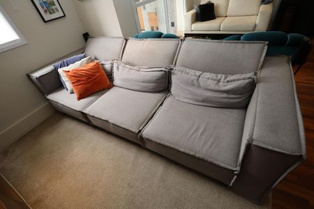 Sala de TV de apartamento à venda com 2 quartos, 101m² em Campestre, Santo André