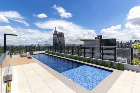 Apartamento para alugar com 29m², 1 quarto e sem vaga Apartamento para alugar com 29m², 1 quarto e sem vagaÁrea comum - Piscina