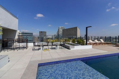 Apartamento para alugar com 29m², 1 quarto e sem vaga Apartamento para alugar com 29m², 1 quarto e sem vagaÁrea comum - Piscina