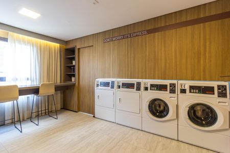 Apartamento para alugar com 29m², 1 quarto e sem vaga Apartamento para alugar com 29m², 1 quarto e sem vagaÁrea comum - Lavanderia