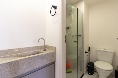 Apartamento para alugar com 29m², 1 quarto e sem vaga Apartamento para alugar com 29m², 1 quarto e sem vagaBanheiro