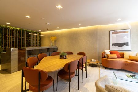 Apartamento para alugar com 29m², 1 quarto e sem vaga Apartamento para alugar com 29m², 1 quarto e sem vagaÁrea comum - Salão de festas