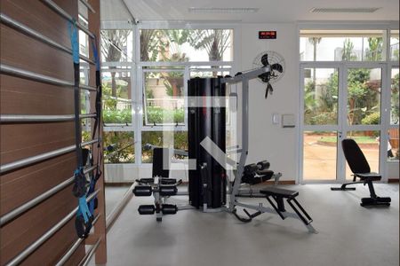 Apartamento para alugar com 120m², 3 quartos e 2 vagasÁrea comum - Academia