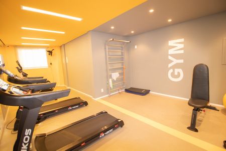 Apartamento para alugar com 35m², 2 quartos e sem vagaÁrea comum - Academia