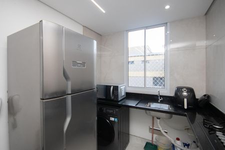 Apartamento para alugar com 35m², 2 quartos e sem vagaCozinha e Área de Serviço