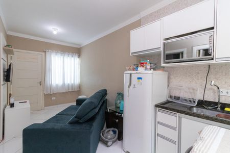 Sala/Cozinha de apartamento à venda com 2 quartos, 37m² em Vila Granada, São Paulo