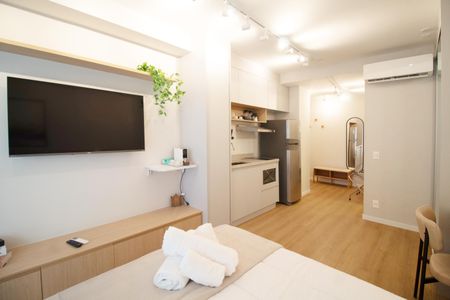 Studio à venda com 32m², 1 quarto e sem vaga