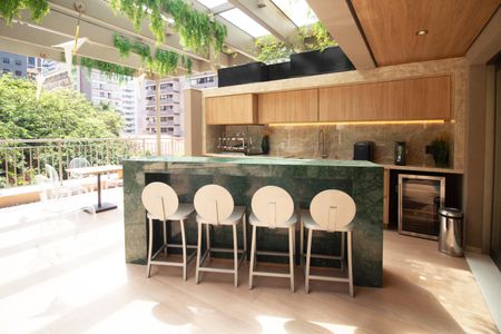 Studio à venda com 32m², 1 quarto e sem vaga