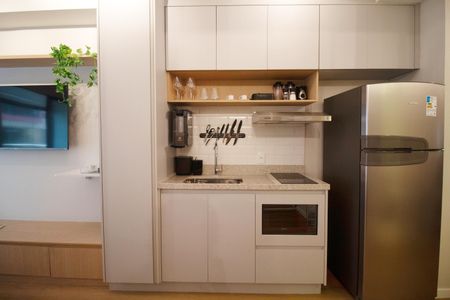 Studio à venda com 32m², 1 quarto e sem vaga
