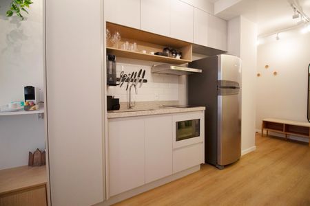 Studio à venda com 32m², 1 quarto e sem vaga