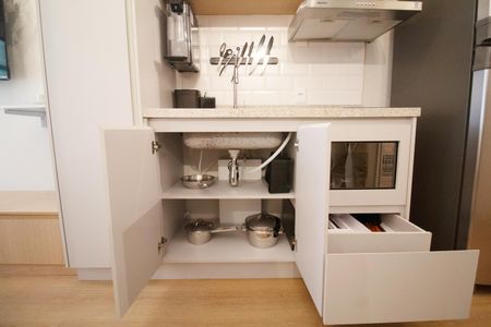 Studio à venda com 32m², 1 quarto e sem vaga