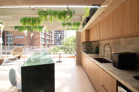 Studio à venda com 32m², 1 quarto e sem vaga