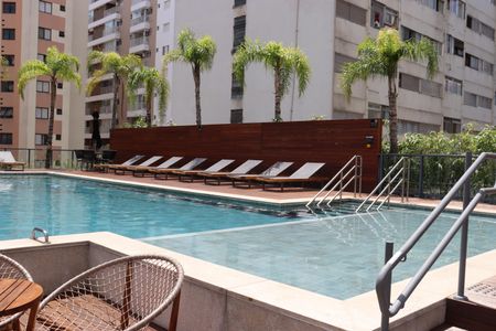 Studio para alugar com 24m², 1 quarto e sem vagaPiscina 