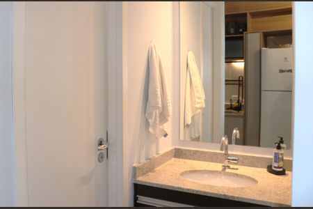 Studio para alugar com 24m², 1 quarto e sem vagaBanheiro