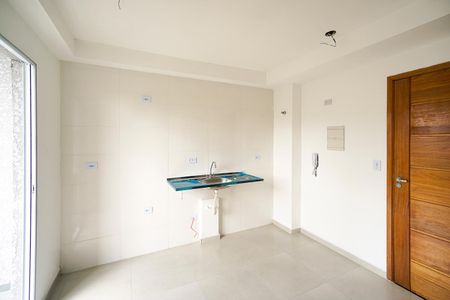 Sala e coinha de apartamento para alugar com 1 quarto, 25m² em Vila Carrão, São Paulo