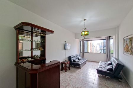 Sala de apartamento para alugar com 2 quartos, 902m² em Guilhermina, Praia Grande