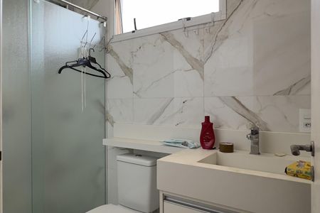 Casa de condomínio para alugar com 90m², 3 quartos e 2 vagasBanheiro