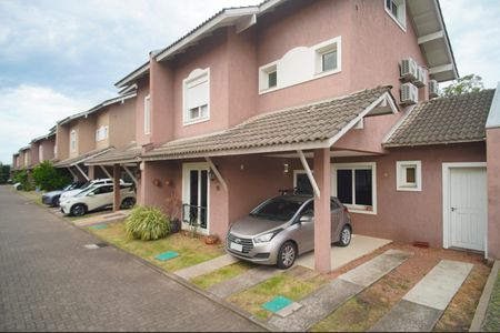 Casa de condomínio à venda com 124m², 3 quartos e 2 vagasfachada da casa