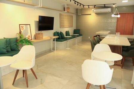 Studio para alugar com 30m², 1 quarto e sem vagaÁrea comum - Salão de festas