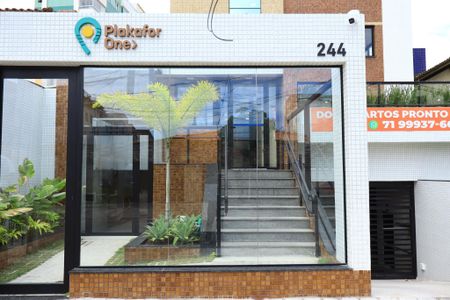 Studio para alugar com 30m², 1 quarto e sem vagaFachada e portaria